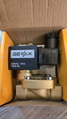 شیر برقی  220 ولت  گواکس   gevax 1901-KBND016-120-220VAC